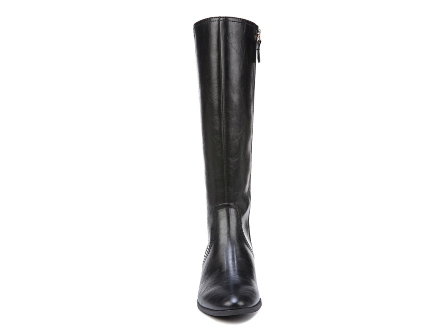 New Dr. Scholl's Brilliance Wide Calf Riding Boot Black