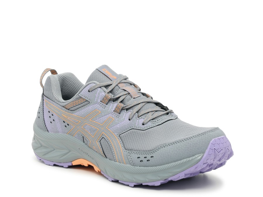 Hot ASICS Gel Venture 9 Running Shoe - Women'S Grey/Purple