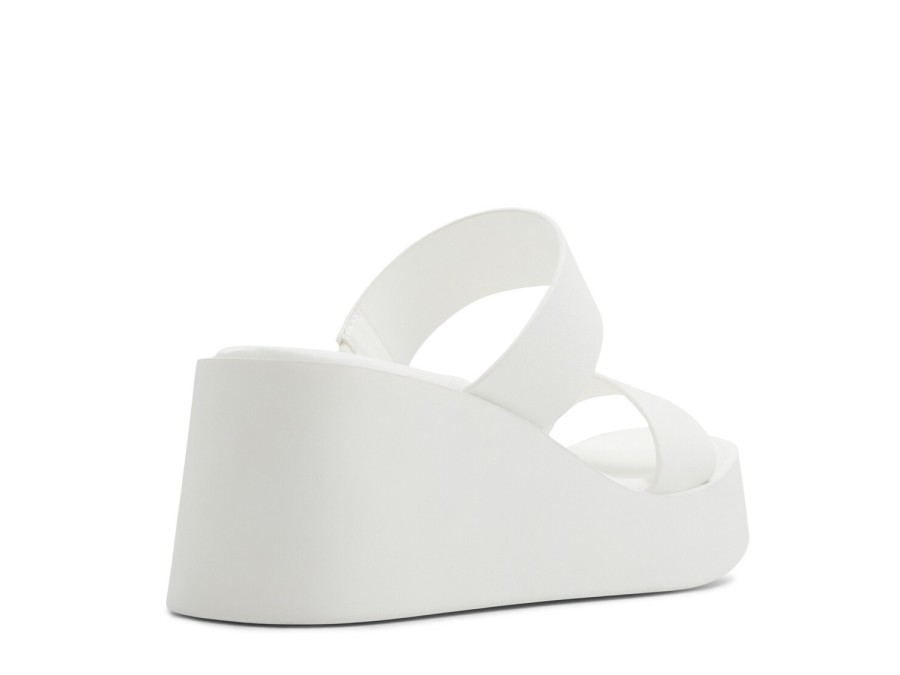 Hot Call It Spring Feliciia Wedge Sandal White