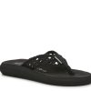 Online Rocket Dog Sunset Woven Flip Flop Black