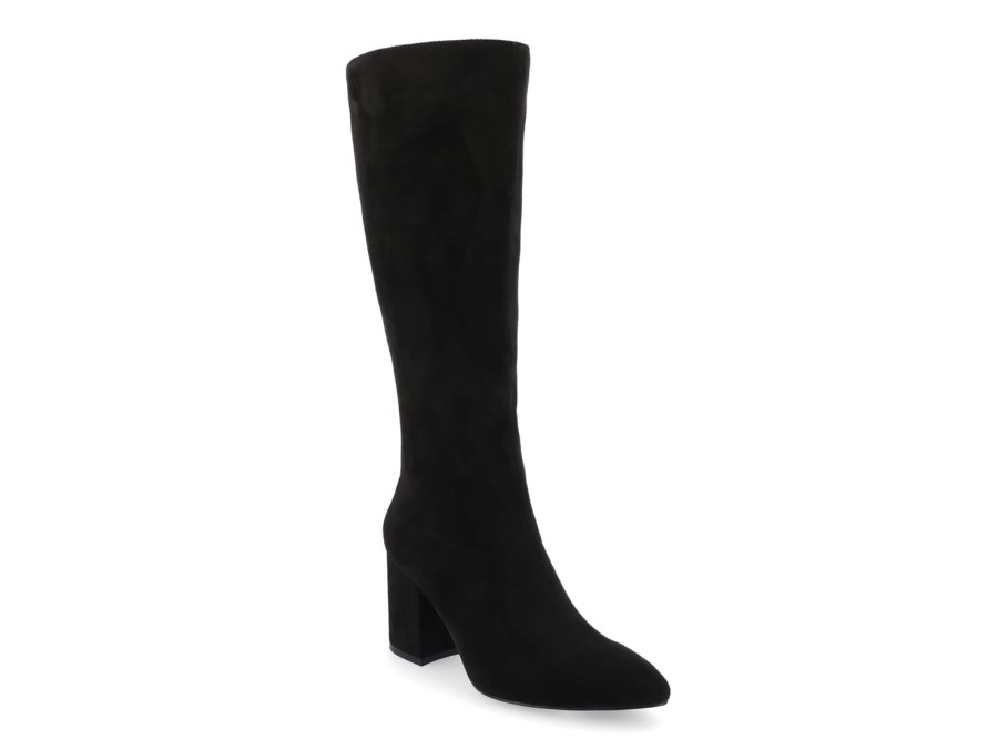 Best Journee Collection Ameylia Wide Calf Boot Black