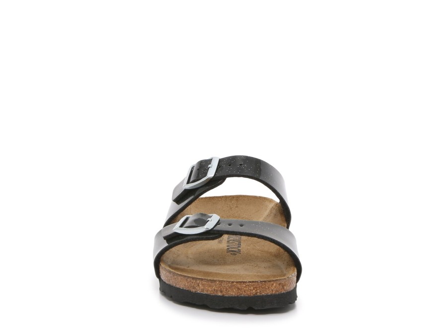 Best Birkenstock Sydney Sandal - Women'S Black/White Glitter Speckled