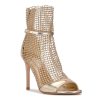 Wholesale Nine West Imery Bootie Gold Metallic