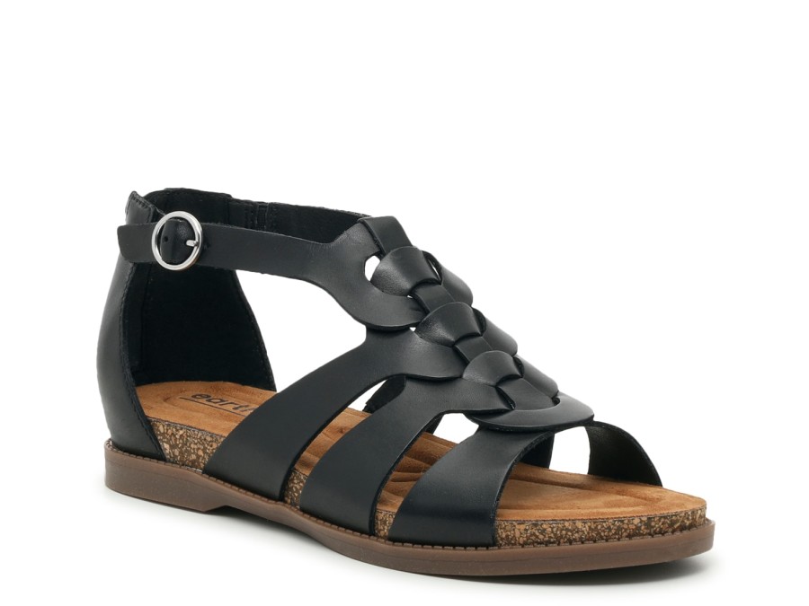 Wholesale Earth Dale Gladiator Sandal Black