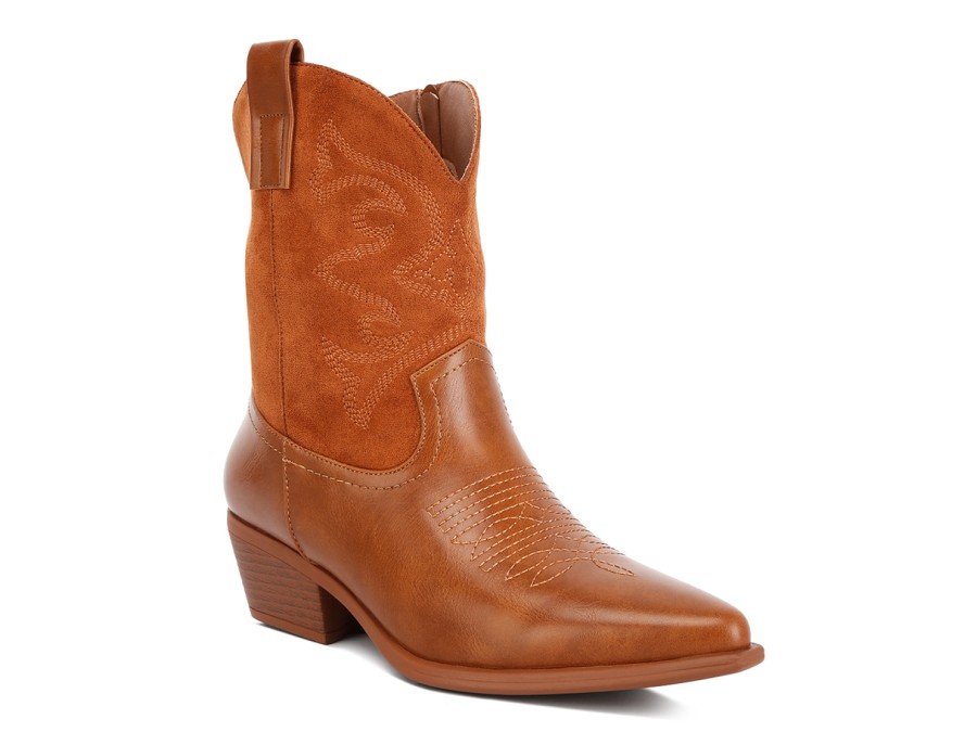 New London Rag Hastings Bootie Tan