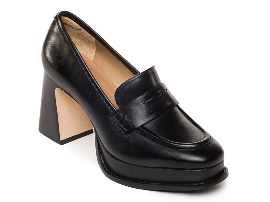 Best Bernardo Natalie Platform Loafer Black