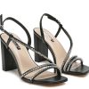 Wholesale London Rag Raisins Pie Sandal Black