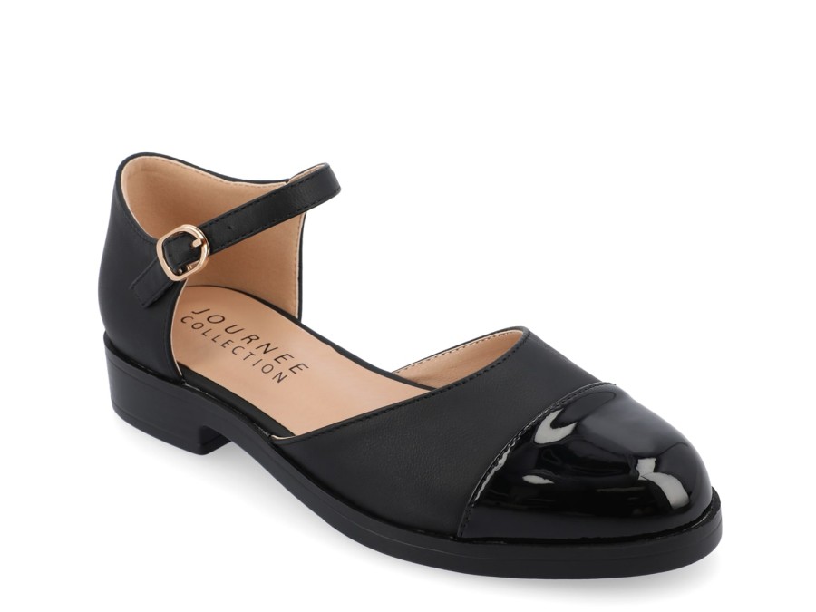 Clearance Journee Collection Tesley Slip-On Black