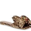 New Betsey Johnson Nakia Sandal Multicolor Leopard Print