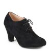 New Journee Collection Leona Bootie Black