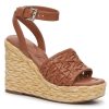 Online Marc Fisher Gladi Wedge Sandal Cognac