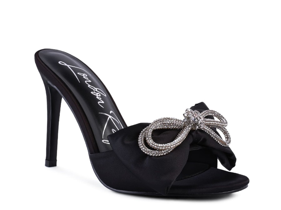 Hot London Rag Brag In Sandal Black