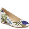 Best Nine West Geona Pump White Floral Print