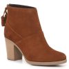 Clearance Hush Puppies Ingrid Bootie Tan Suede