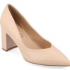 Wholesale Journee Collection Simonne Pump Vanilla Beige