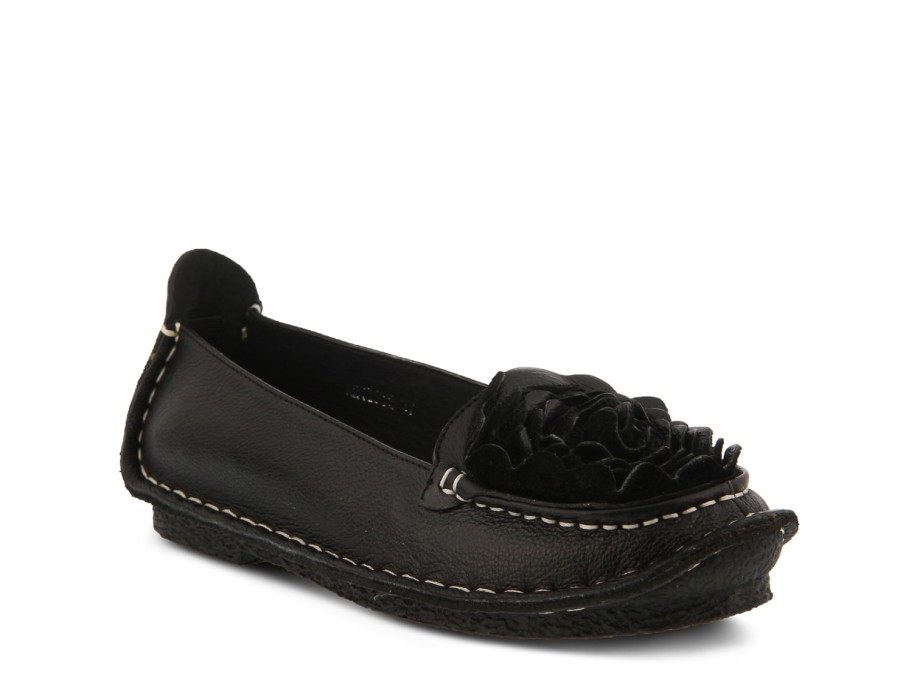 Clearance L'Artiste by Spring Step Dezi Flat Black