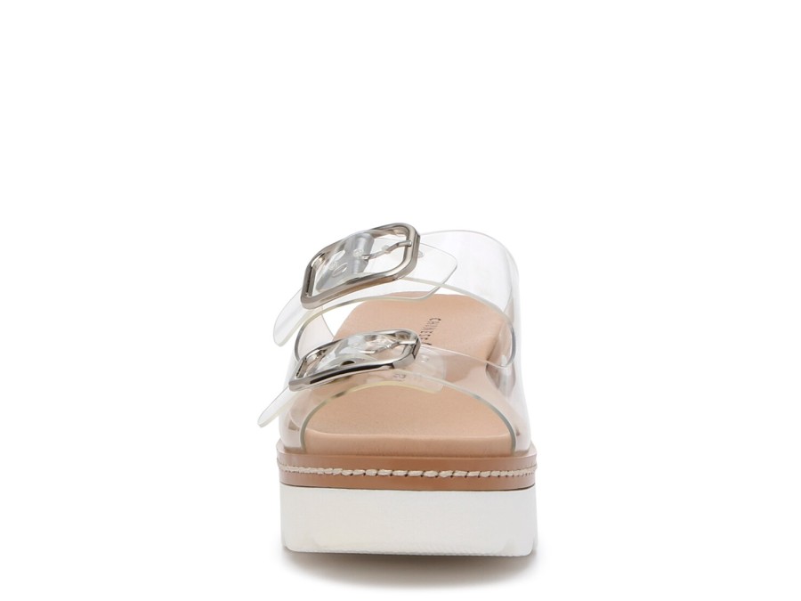 Hot Chinese Laundry Seraphine Wedge Sandal Clear