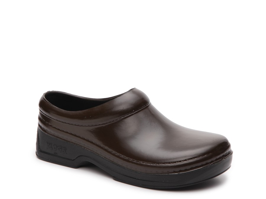 Hot Klogs Springfield Work Clog Brown