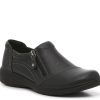 Clearance Clarks Carleigh Ray Slip-On Black