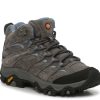 Online Merrell Moab 3 Mid Wp Hiking Boot - Women'S Dark Grey/Dusty Blue