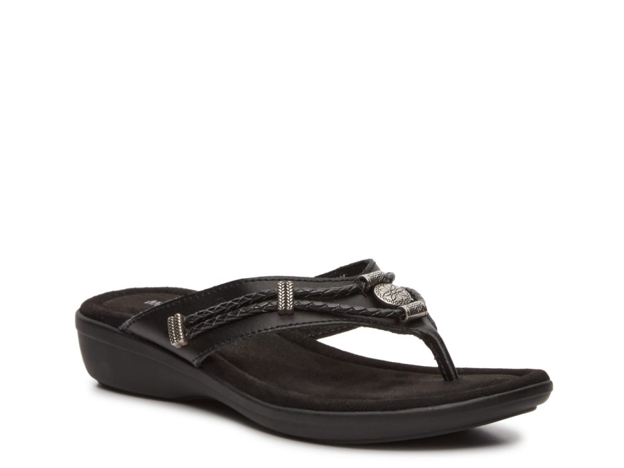 Hot Minnetonka Silverbay Sandal Black