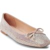 Online Matisse Roxy Ballet Flat Silver Rhinestone