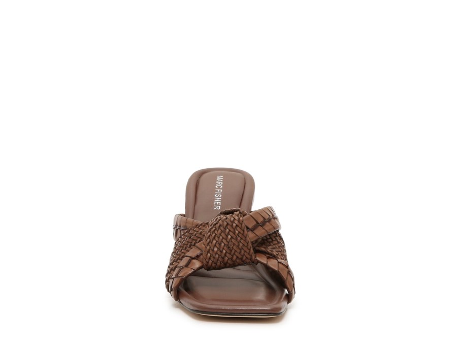 Best Marc Fisher Macki Sandal Dark Brown