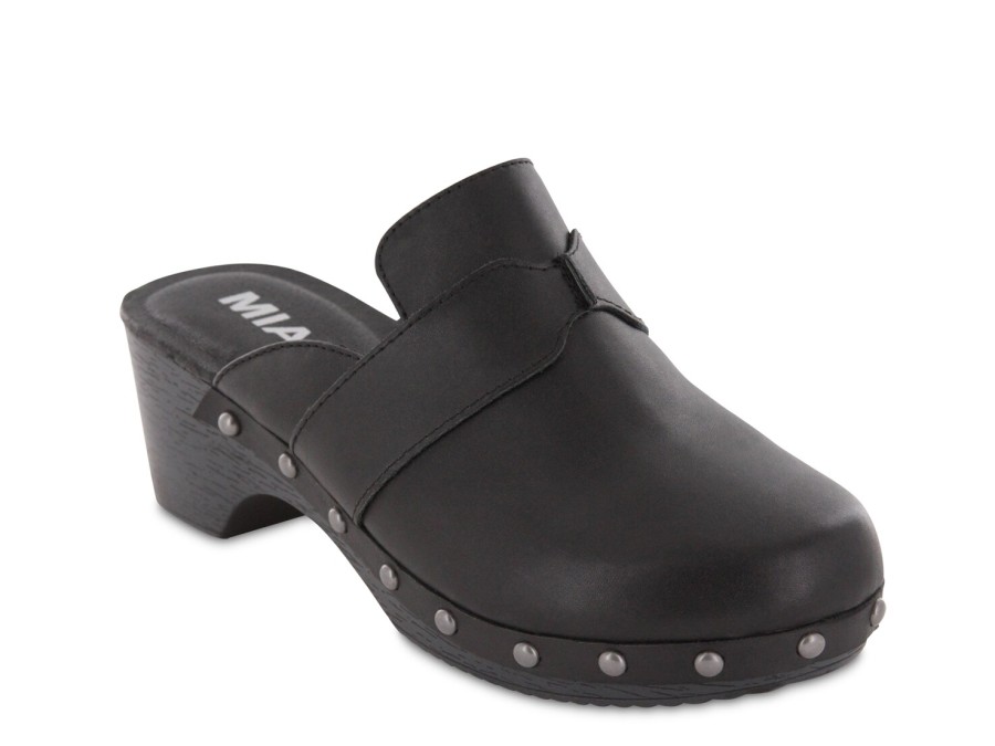 Clearance Mia Jenifer Clog Black