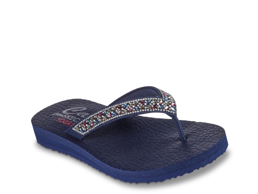 Wholesale Skechers Meditation Made You Blush Sandal Navy