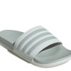 Hot adidas Adilette Comfort Stripes Slide Sandal - Women'S Light Green