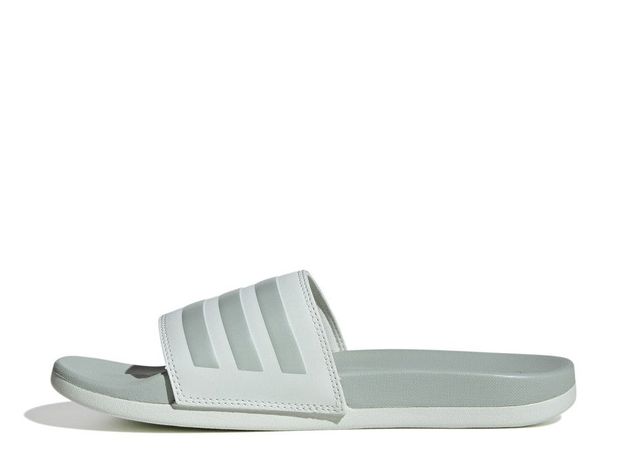 Hot adidas Adilette Comfort Stripes Slide Sandal - Women'S Light Green