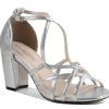 Online Touch Ups by Benjamin Walk Lupe Sandal Silver Metallic