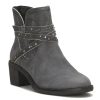 New Lucky Brand Callam Bootie Grey