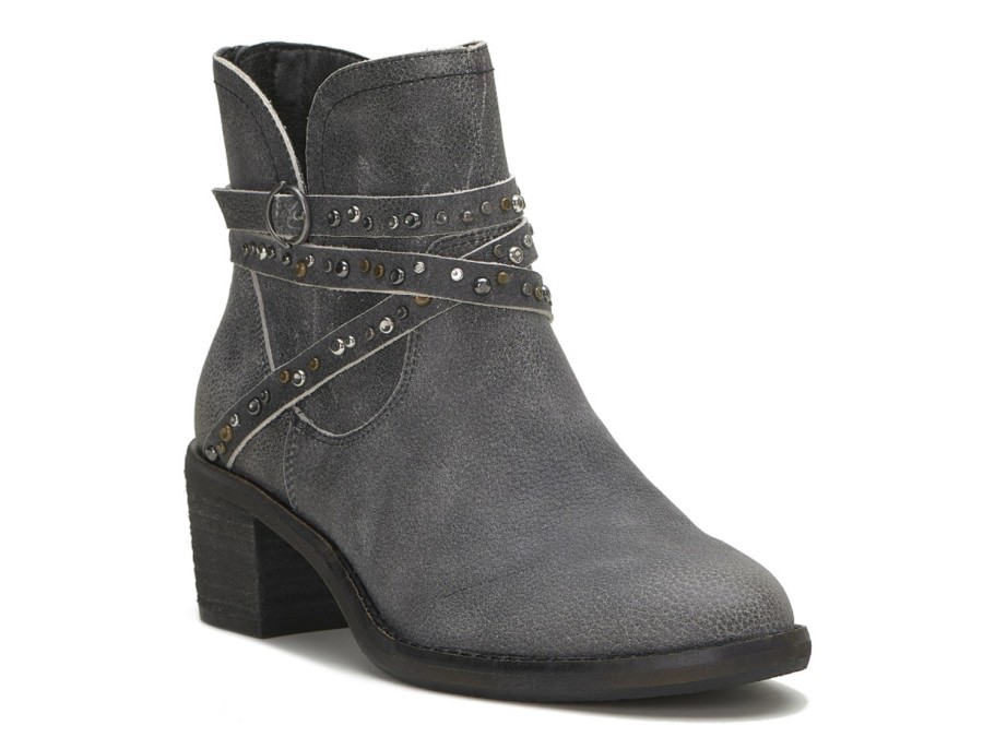 New Lucky Brand Callam Bootie Grey