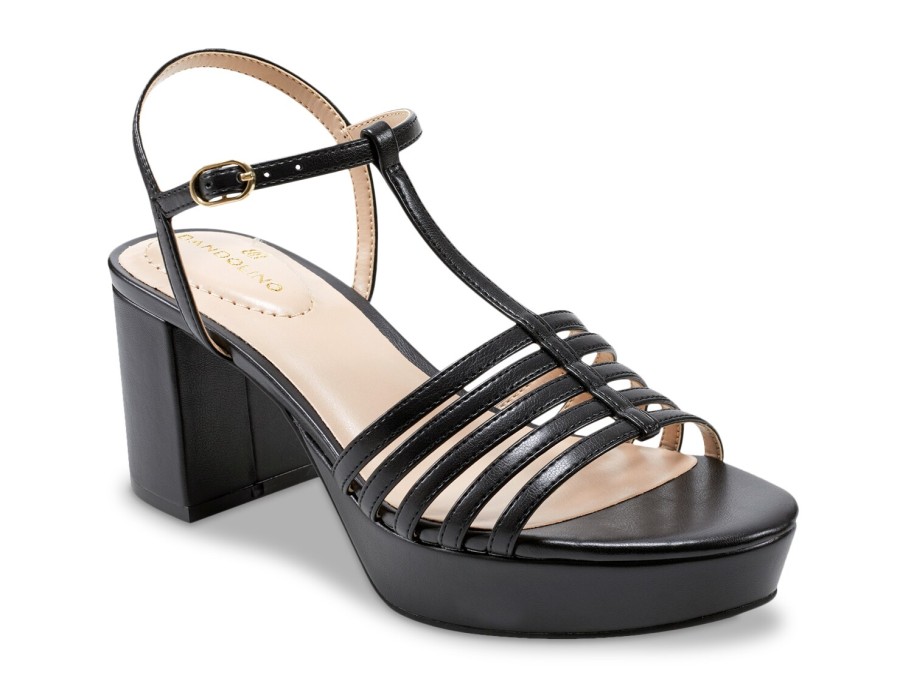 Best Bandolino Paolar Platform Sandal Black