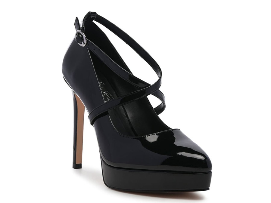 Wholesale London Rag Pixie Dust Platform Pump Black