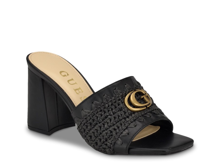 Clearance Guess Gellian Sandal Black