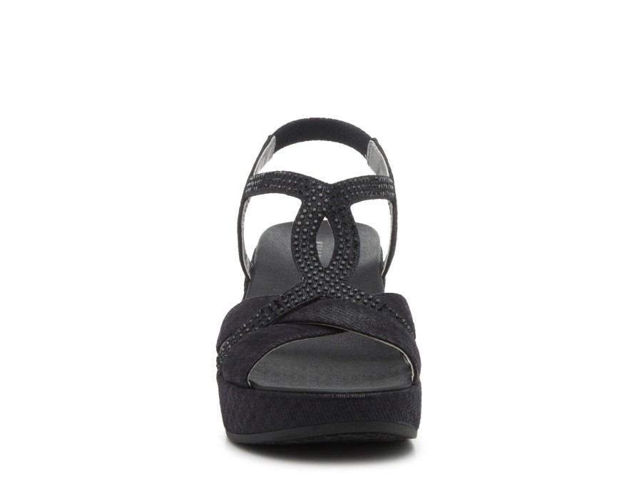 Wholesale Kelly & Katie Calasy Wedge Sandal Black