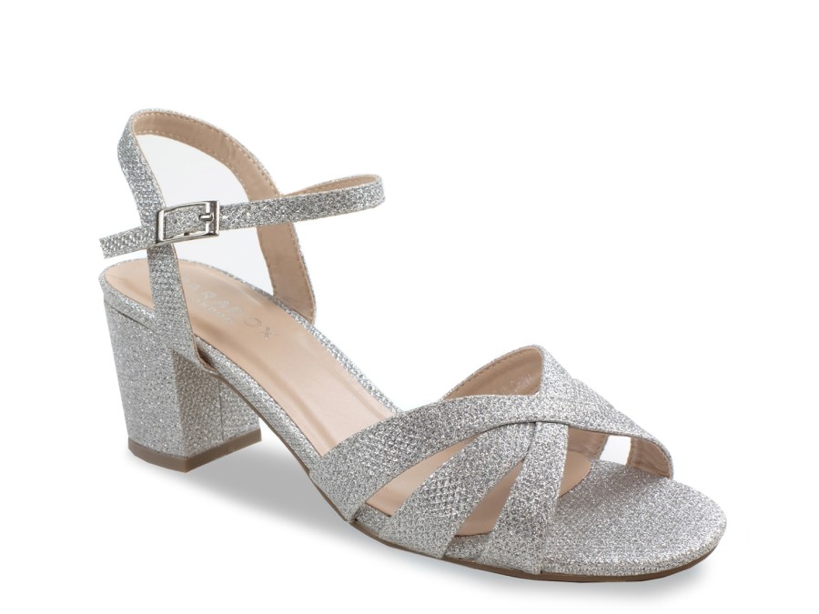 Online Paradox London Colette Sandal Silver Metallic