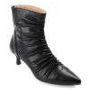 Best Journee Collection Chevi Bootie Black