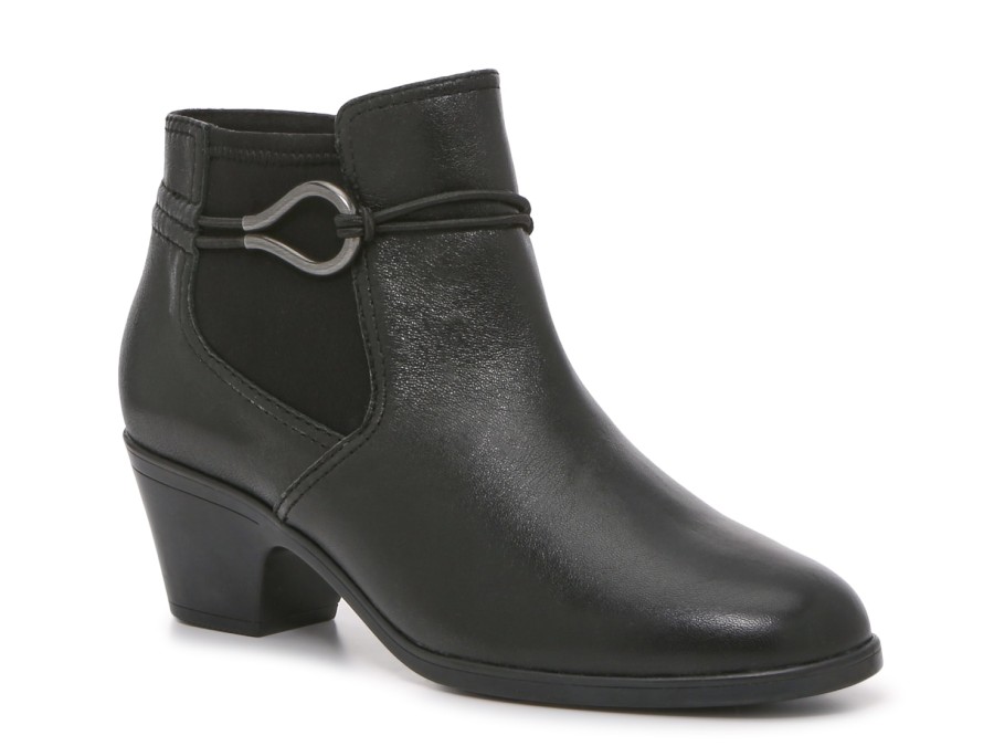 Clearance Clarks Emily Kaylie Bootie Black