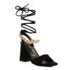 Wholesale London Rag Gone Gurl Sandal Black