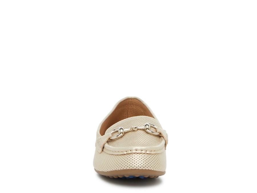 Wholesale Kelly & Katie Kai Driving Loafer Gold Metallic