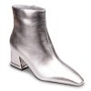 Hot Ninety Union Brooke Bootie Silver Metallic