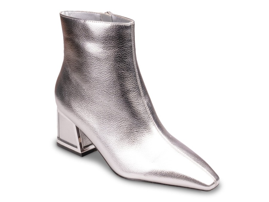 Hot Ninety Union Brooke Bootie Silver Metallic