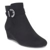 Best Impo Gandan Bootie Black Wide