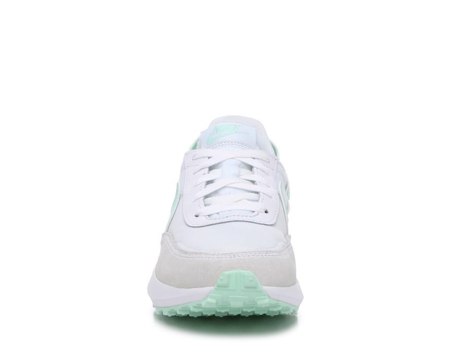 Wholesale Nike Waffle Debut Running Shoe - Women'S White/Green