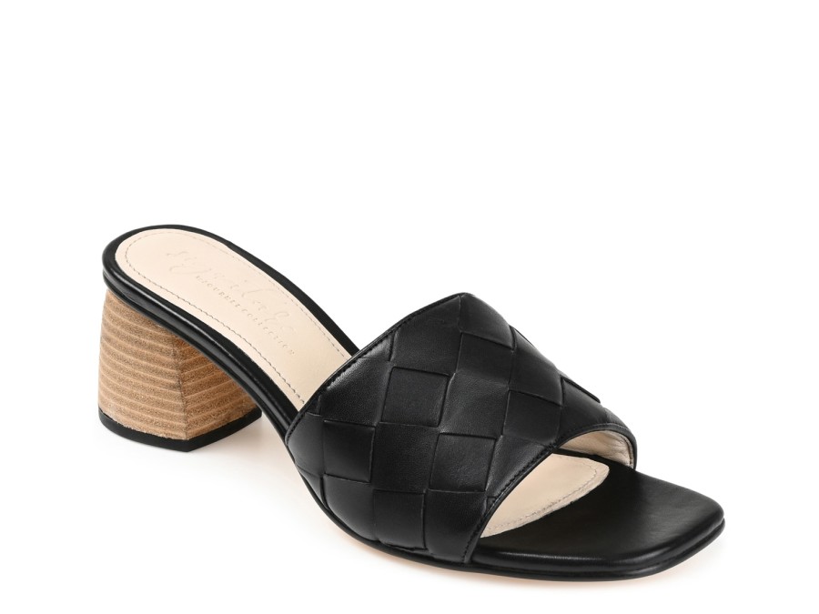 New Journee Signature Kellee Sandal Black