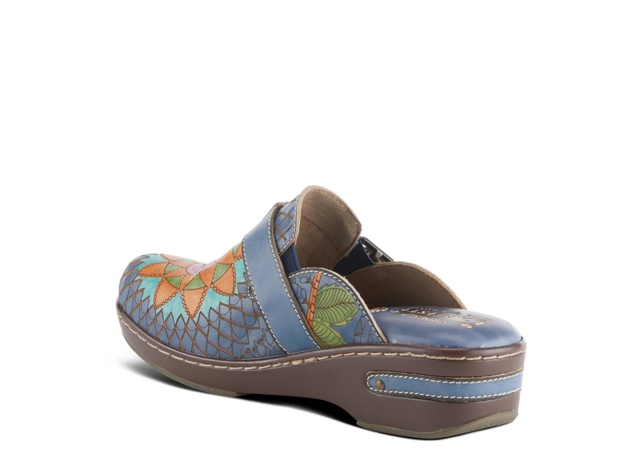 Clearance L'Artiste by Spring Step Lucielle Clog Blue