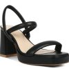 New Rag & Co Joslyn Platform Sandal Black